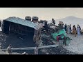 Unbelievable Process The Truck Highway Dangerous Accident How To Recovery Techniques