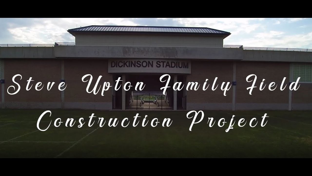 Steve Upton Family Field Construction Project YouTube
