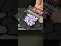 Satisfying ASMR: Purple Drops Brush Cleaning 💜