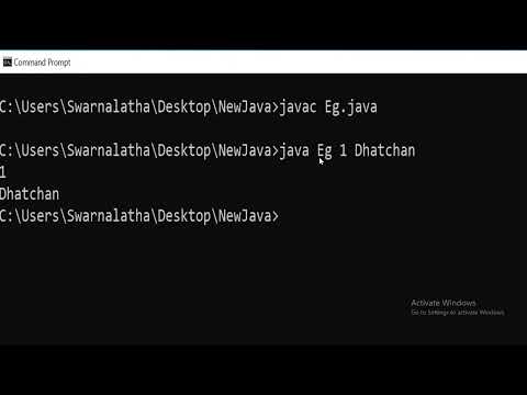 Command Line Argument in #java in #தமிழ் #programminglanguage #software #commandline #technology #ai