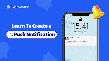 How To Create App Push Notification | #NoCoding | Swing2App