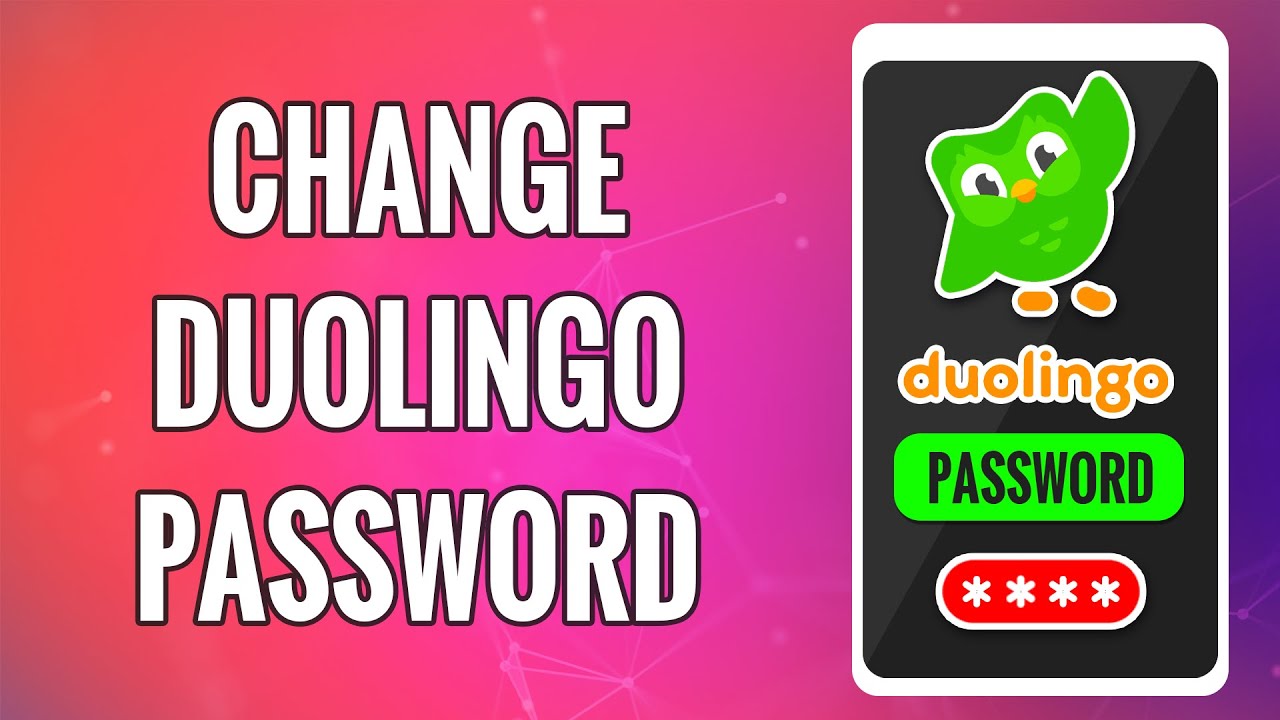 How To Change Duolingo Password 2022 Duolingo Account Password Change