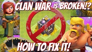 Clash of Clans |Is Clan Wars Broken! | How To Improve Clan Wars! New Update Ideas!