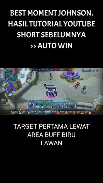 BEST MOMENT SETIR JOHNSON TABRAK MUSUH AUTO WIPE OUT || AUTO WIN