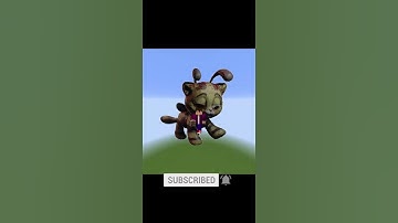 Minecraft Pixel art 💫 (Poppy Playtime Cat Bee) PRO #shorts