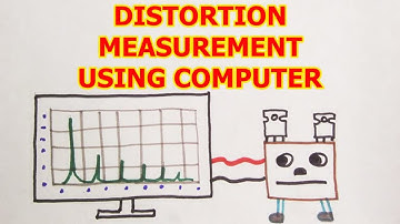 Discrete audio amplifier project PT20 Measuring distortion with computer