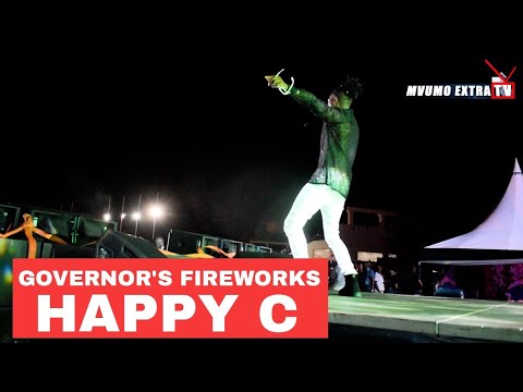 GOVERNOR JOHO SIGNEE ARTIST HAPPY C ELECTRIC PERFORMANCE AT MAMA NGINA GOVERNOR'S FIREWORKS MOMBASA