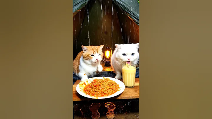 Video 11699181: turkish angora cat, adorable turkish angora, adorable cat eating