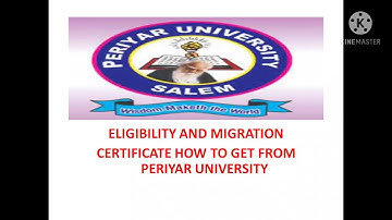 Eligibility and Migration certificate how to get from University???