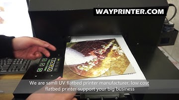 Custom Jigsaw puzzle uv printer print on picture puzzle by A4 uv flatbed printer