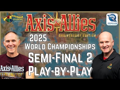 Thumbnail for 2025 Axis & Allies World Championships - Semi-Final 2