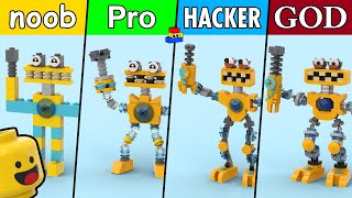 LEGO Wubbox: Noob, Pro, Hacker, and God Tutorials // My Singing Monsters