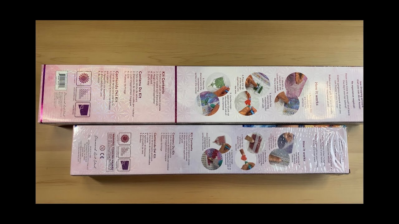 review-of-2-diamond-art-club-kits-older-kits-youtube