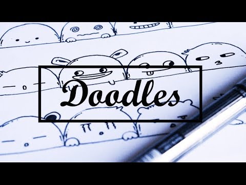 15 Cute Faces / Expressions to Doodle - Drawing - YouTube