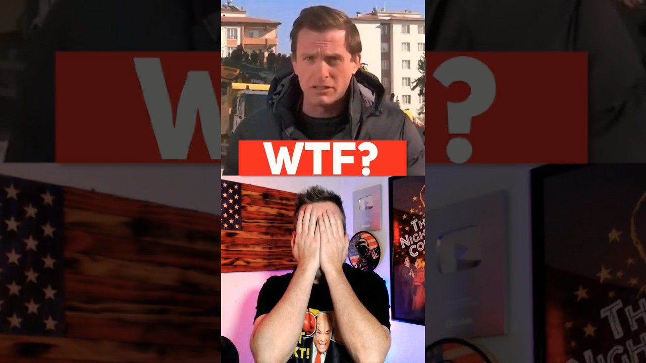 NBC Reporter Won't SHUT UP During Rescue Mission in Turkey