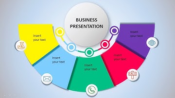 How to Make Circle Infographic PowerPoint - Template Design Tutorial