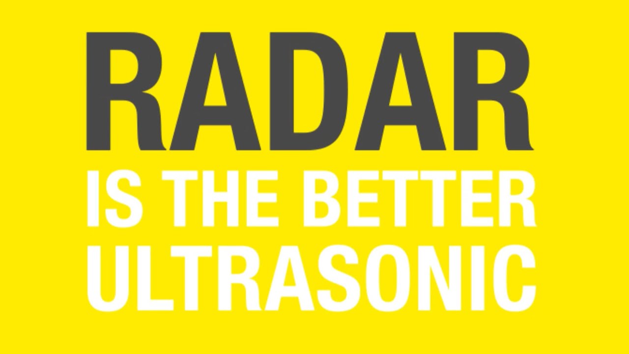 Radar is the better ultrasonic | VEGA - YouTube