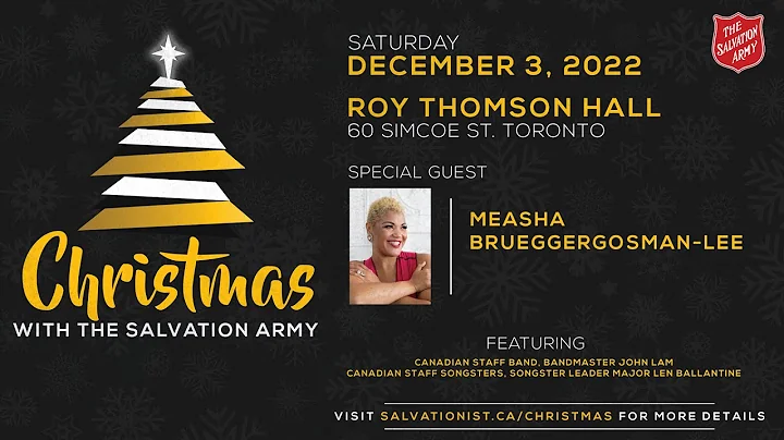 Christmas with The Salvation Army 2022 at Roy Thom...