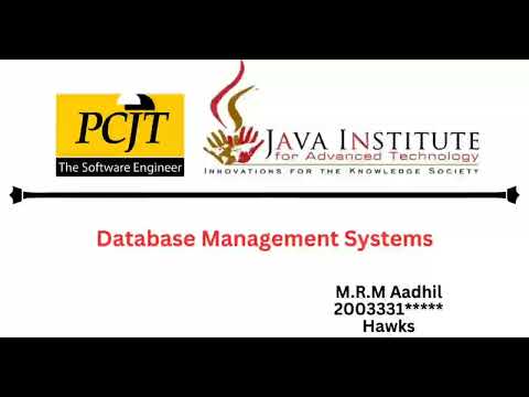 Database Creation, Table