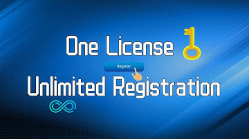 One License Unlimited Registration