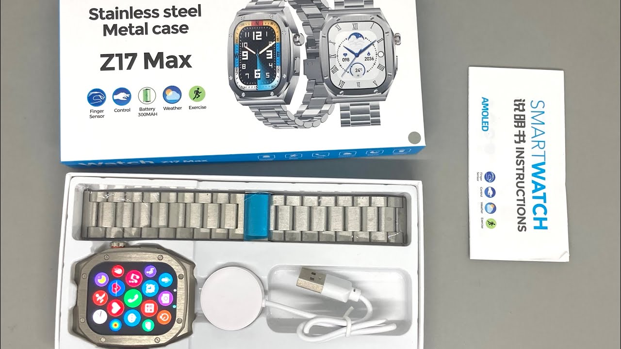 Z17 max Smart Watch - YouTube