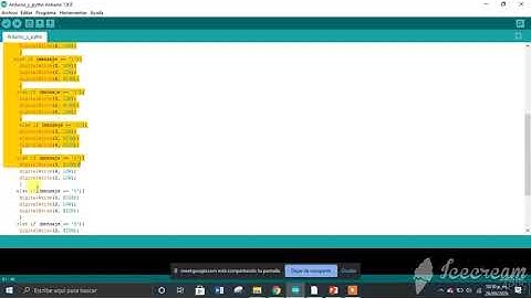 Detector de colores de imagen con Arduino UNO