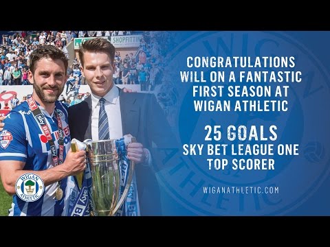 Will Grigg - 2015-16 Sky Bet League One top goal scorer - all 25 goals