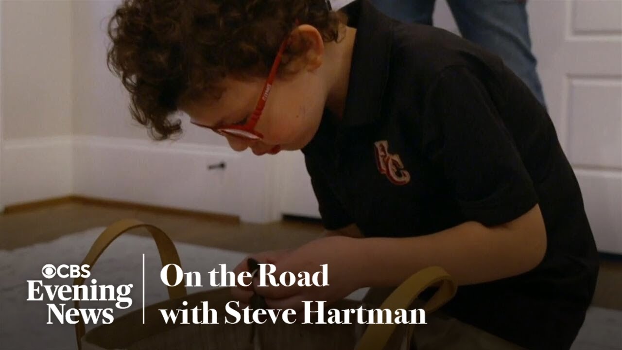 Boy gets even more car keys for his collection from "On the Road" viewers