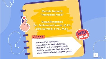 Interpolasi Kubik dan Pengaplikasiannya menggunakan Ms. Excel