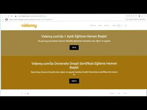 Videmy Üyelik Ücretleri