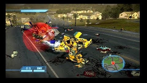 Transformers The Game PS2 Gameplay