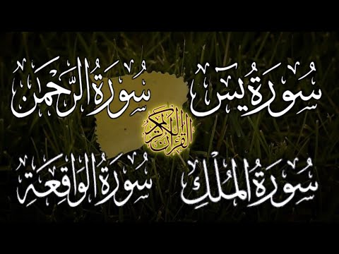 سور الشفاء والرزق احمد حجار سورة يس والرحمن والواقعة والملك