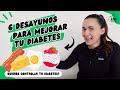 🍳6 MEJORES DESAYUNOS PARA BAJAR TU AZÚCAR EN SANGRE | BAJA TU GLICEMA EN AYUNAS | Manu Echeverri