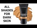 All Shades for Dark Skin MAC Pro Longwear Waterproof Foundation 2021 | MQ Makeup Queen