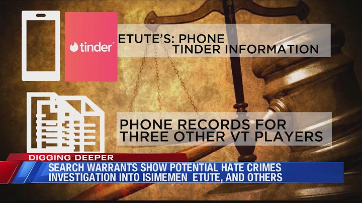 Warrants show potential hate crime investigation involving Isimemen Etute, other VT football players