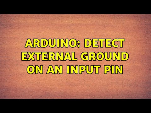 Arduino: Detect external ground on an input pin - YouTube