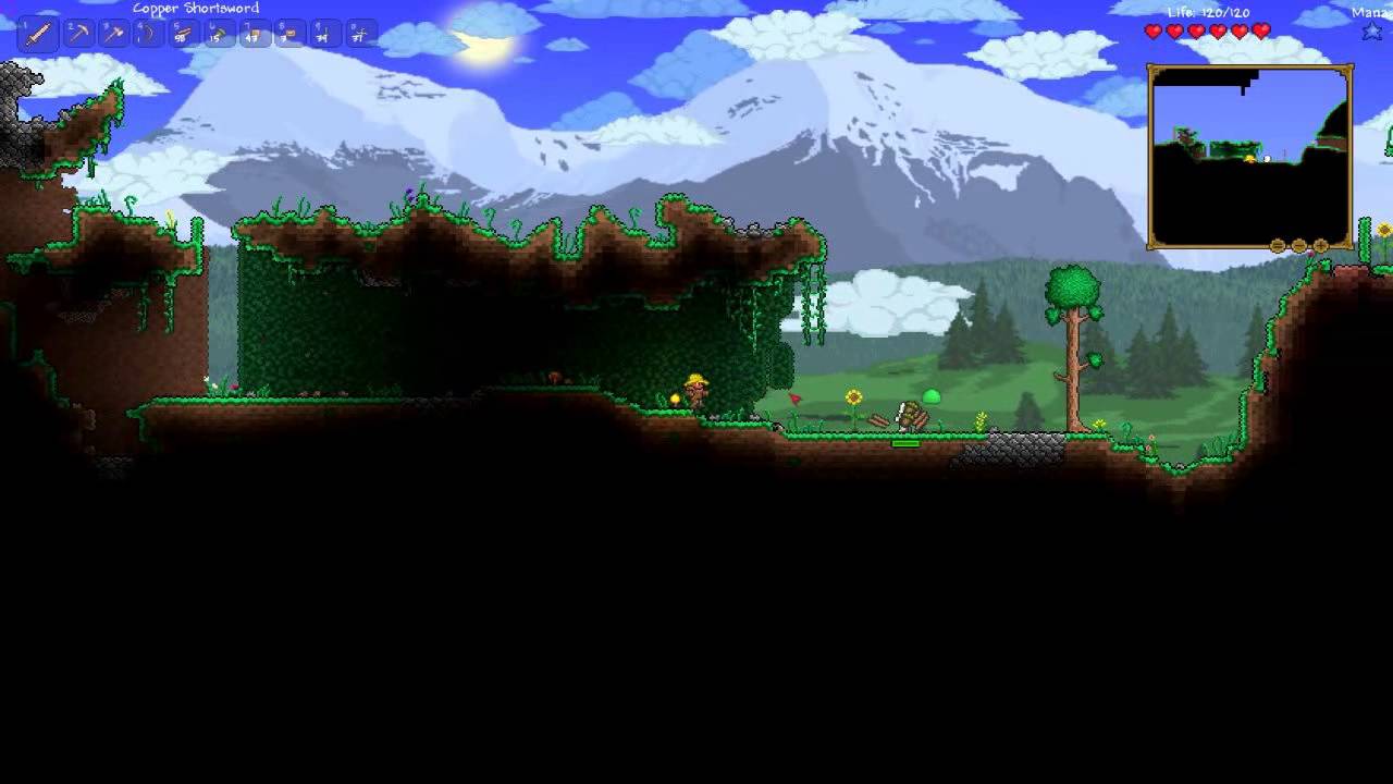 terraria 1 torches look cool YouTube