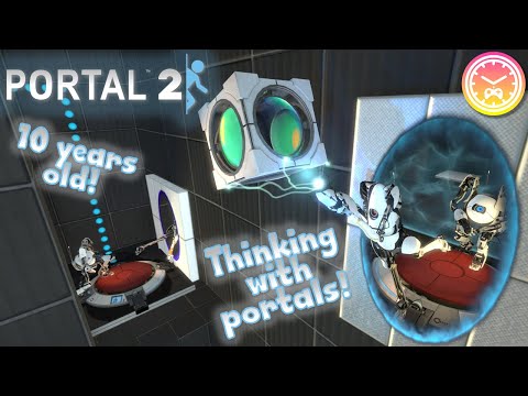 Portal 2 Is 10 Years Old?! Anniversary Coop Playthrough! Portal 2 #1 (Gameplay) | Playtime!