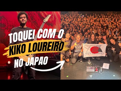 Japan Tour with Kiko Loureiro, Twisted Finger, Experiences...