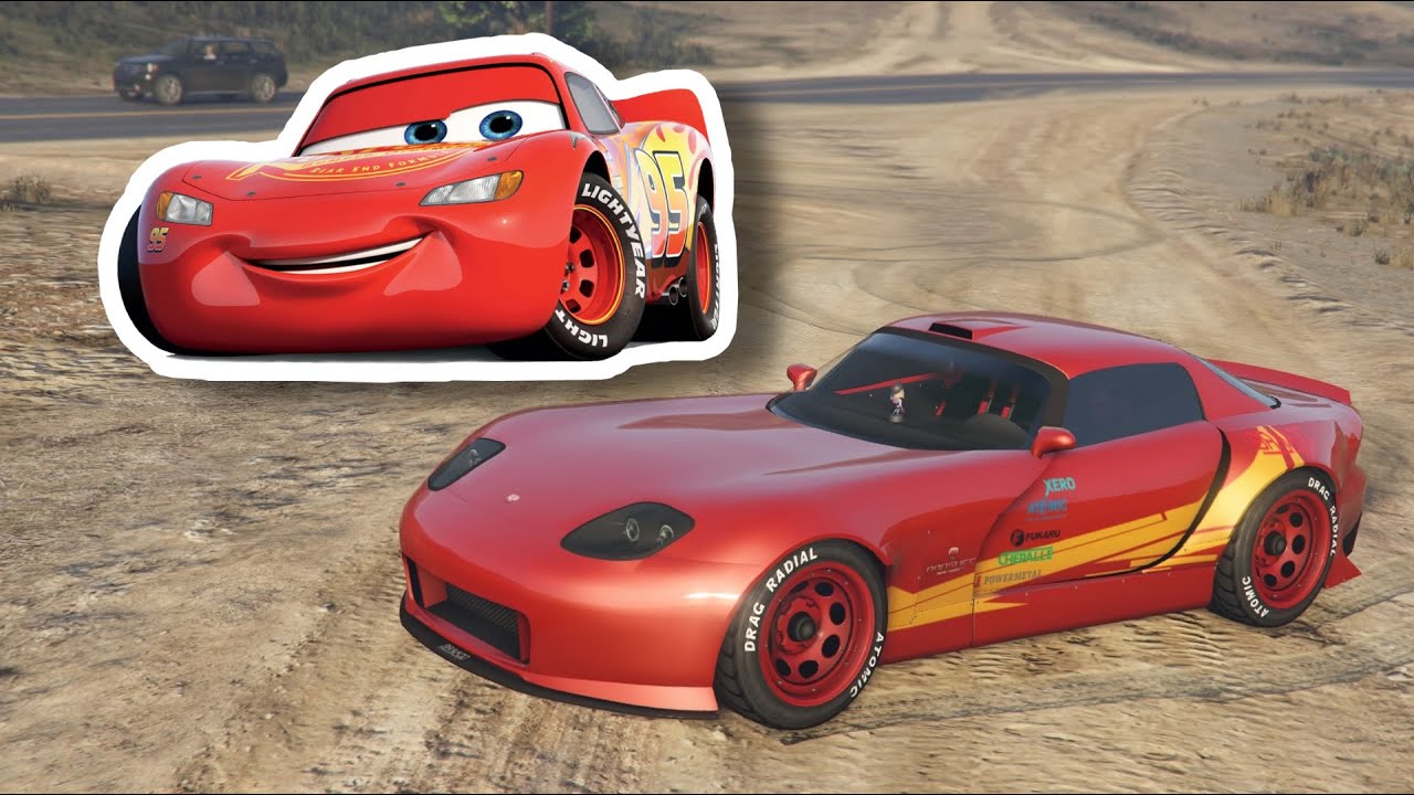 GTA 5 Online: How To Make Lightning McQueen (Dinoco Version) From Disney  Pixar Cars! (Link in Comments) : r/gtavcustoms