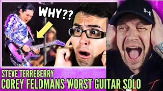 Steve Terrerberry Crucifies Corey Feldman Again In The Worst Guitar Solo Ever Reaction Uk