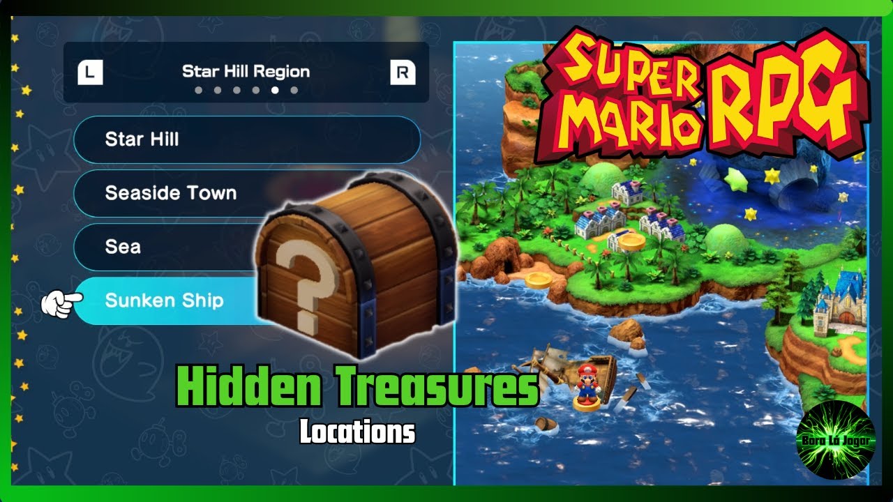 Super Mario RPG hidden treasure location guide - Polygon