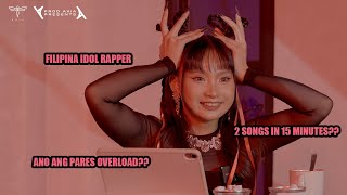 [PLAY AXIA] Filipina Idol Rapper makes TWO songs in FIFTEEN Minutes (KAIA ALEXA)