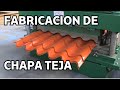 CONFORMADORA DE CHAPA TEJA