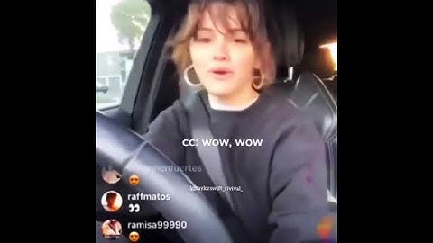 Thumbnail of Selena Gomez reacts to Justin Bieber's ' 'Yummy' 😂  #shorts #selenagomez