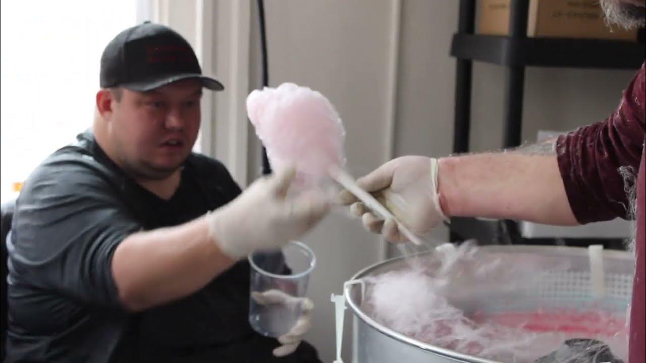 My First Day Making Cotton Candy With The Econo Floss Machine FAST YouTube