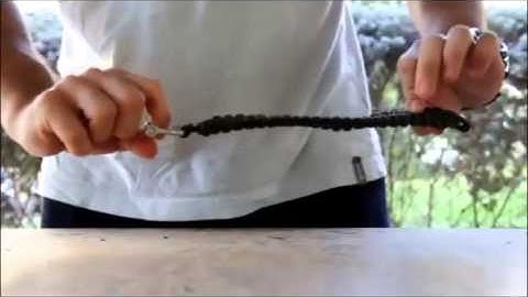 Quick release Survival Bracelet