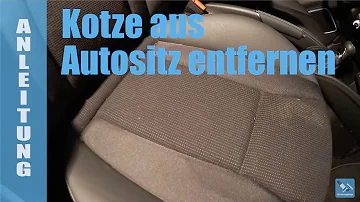 Was machen wenn jemand ins Auto kotzt?