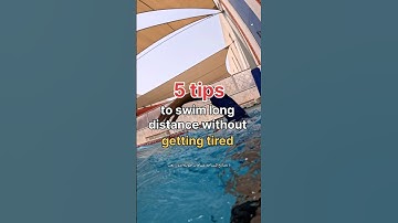 How to swim long distance without getting tired ?! 🔥🏊💙