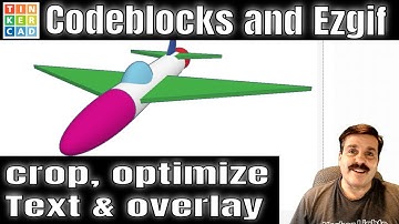 Gif Skills 101 | Crop Optimize add Text & Overlay | EzGif in Minutes!